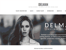 Tablet Screenshot of delman.us